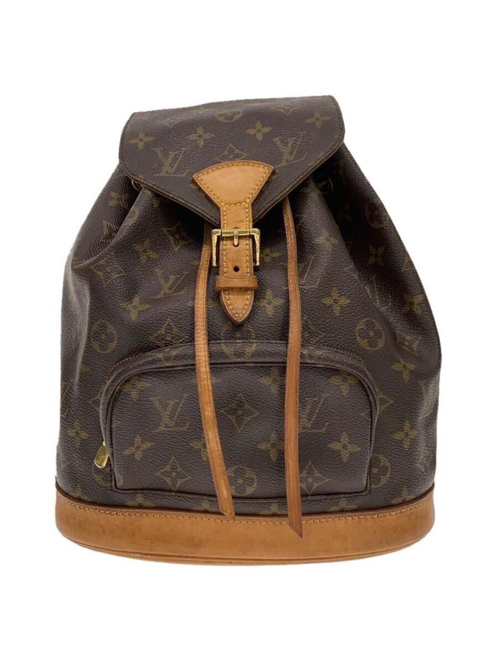 LOUIS VUITTON Montsouris Backpack Monogram Canvas Brown